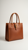 Handcrafted Full-Grain Leather Tote Bag