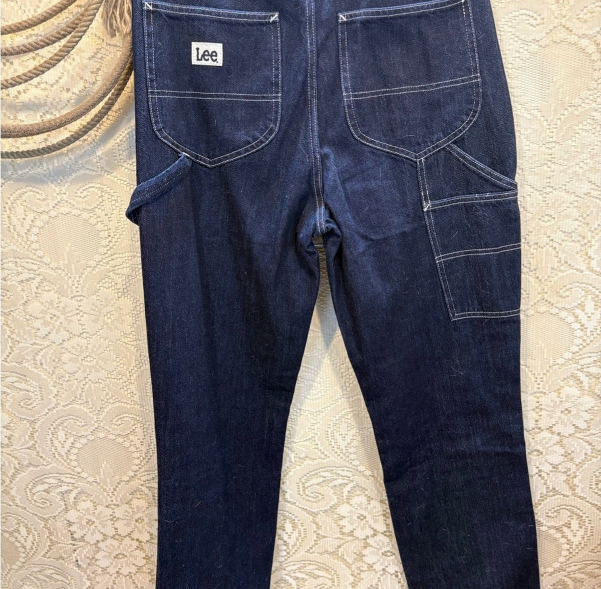 Lee Woman’s Dark Indigo Relaxed Jeans size 30