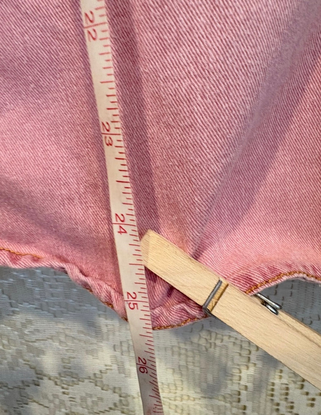 Scully Pink and Light Blue Western Shirt with Eagle Flag Back