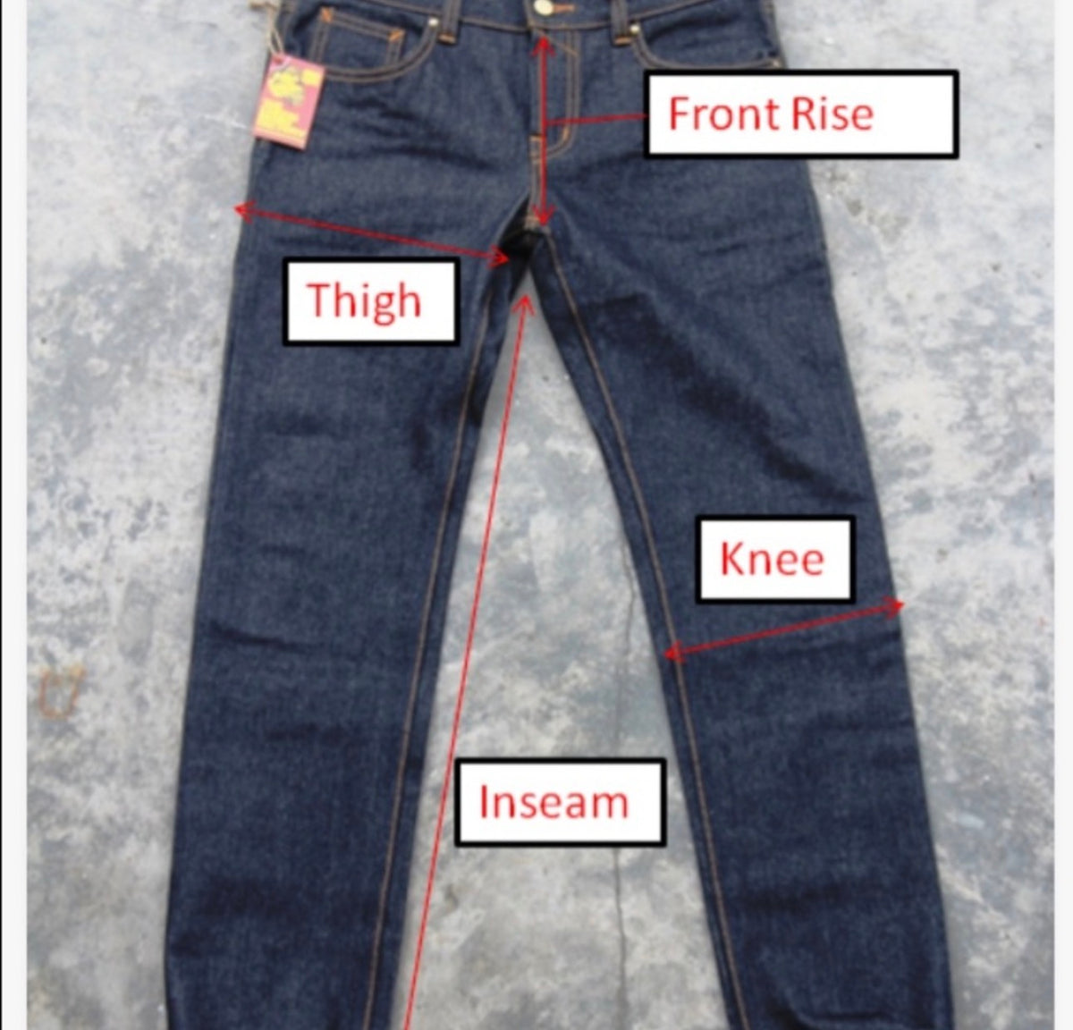 Dark Rinse Vintage Gitano Denim Jean Daisy Dukes