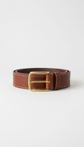 Hand-Stitched Full-Grain Leather Belt